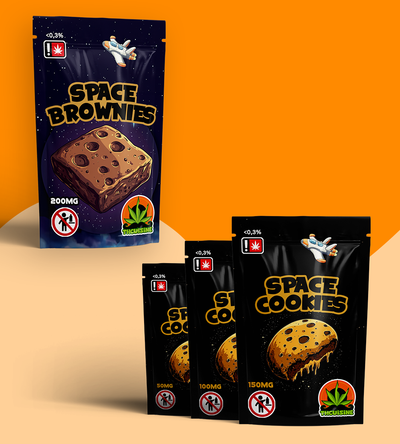 SPACE BROWNIE & SPACE COOKIE